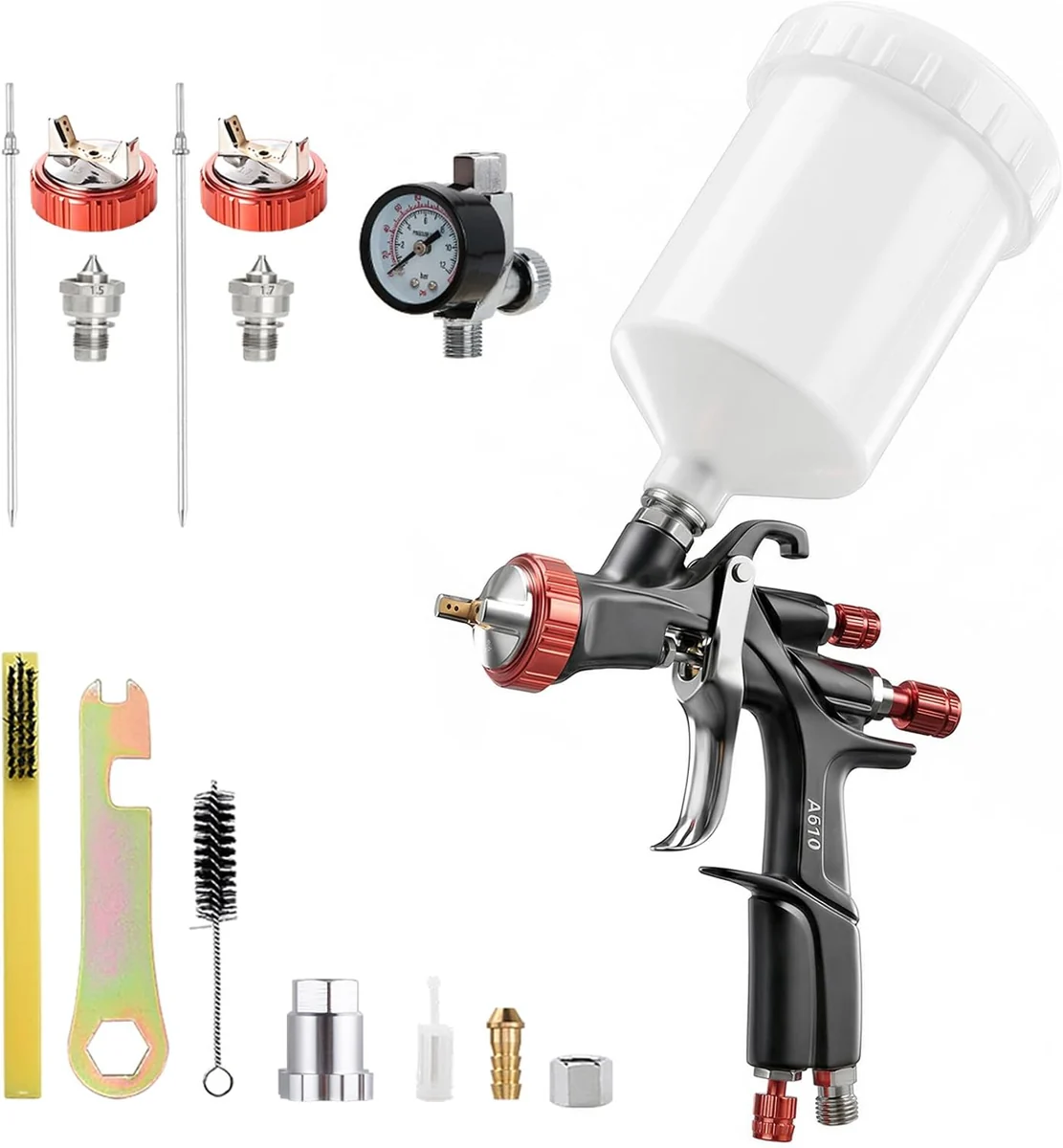 AEROPRO R500 LVLP Spray Gun
