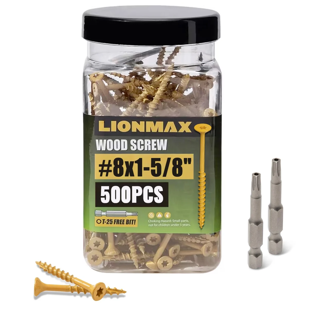 LIONMAX Number-8 Deck Screws