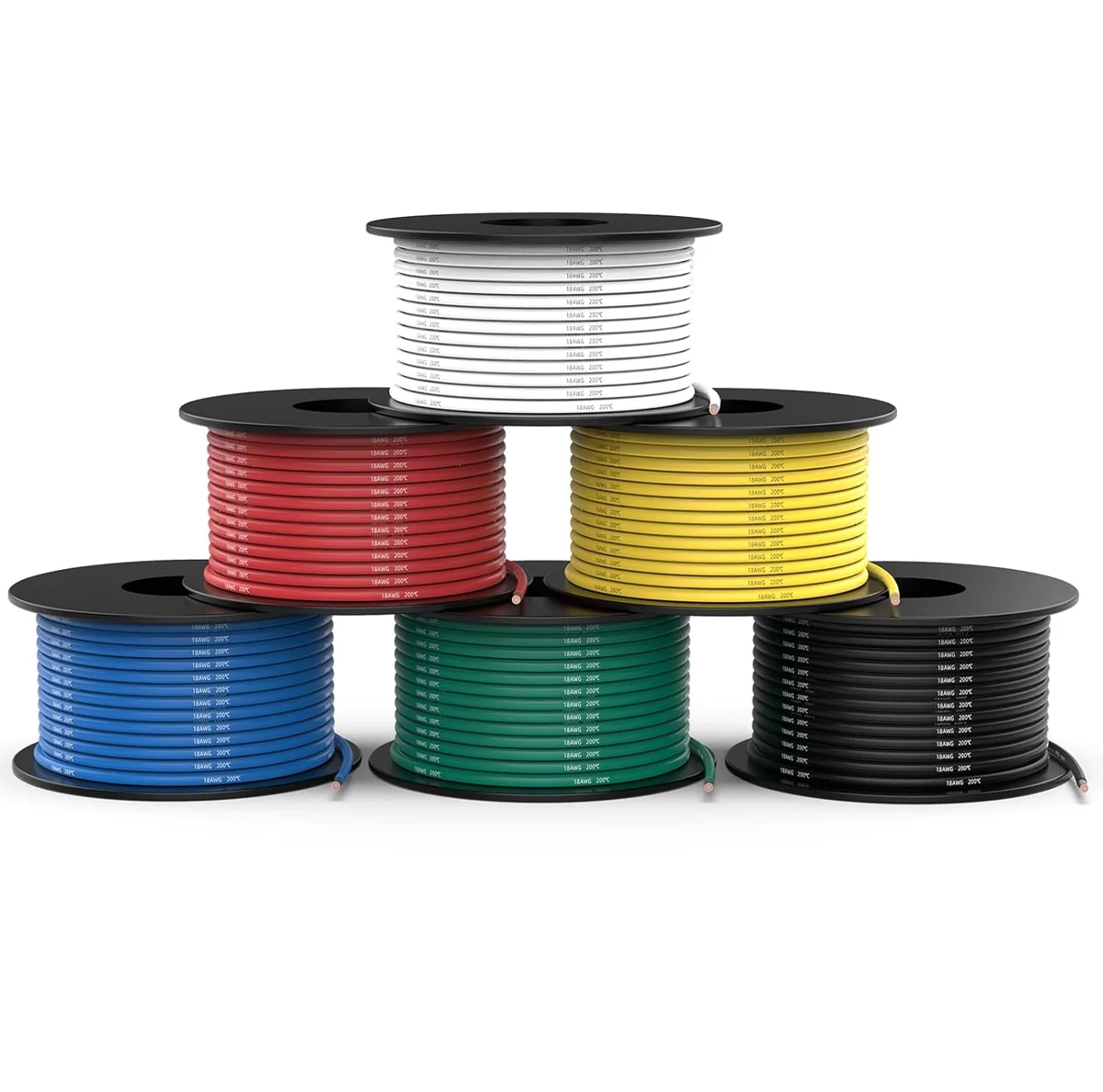 NAOEVO 18-AWG Silicone Wire