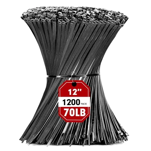 RAZCC 12-Inch Cable Ties