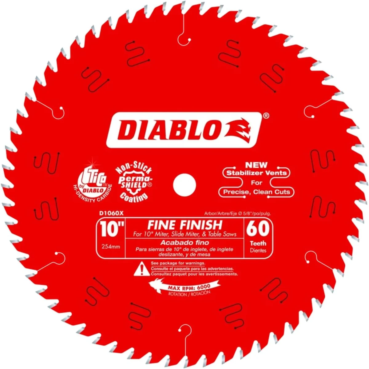 Diablo D1060X Ten-Inch Saw Blade