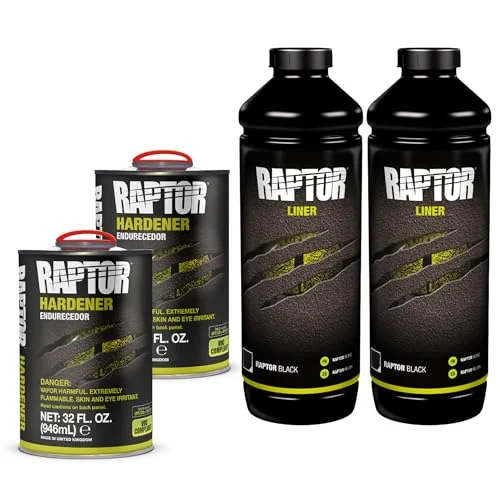 U-POL RAPTOR Two-Liter Black Bedliner