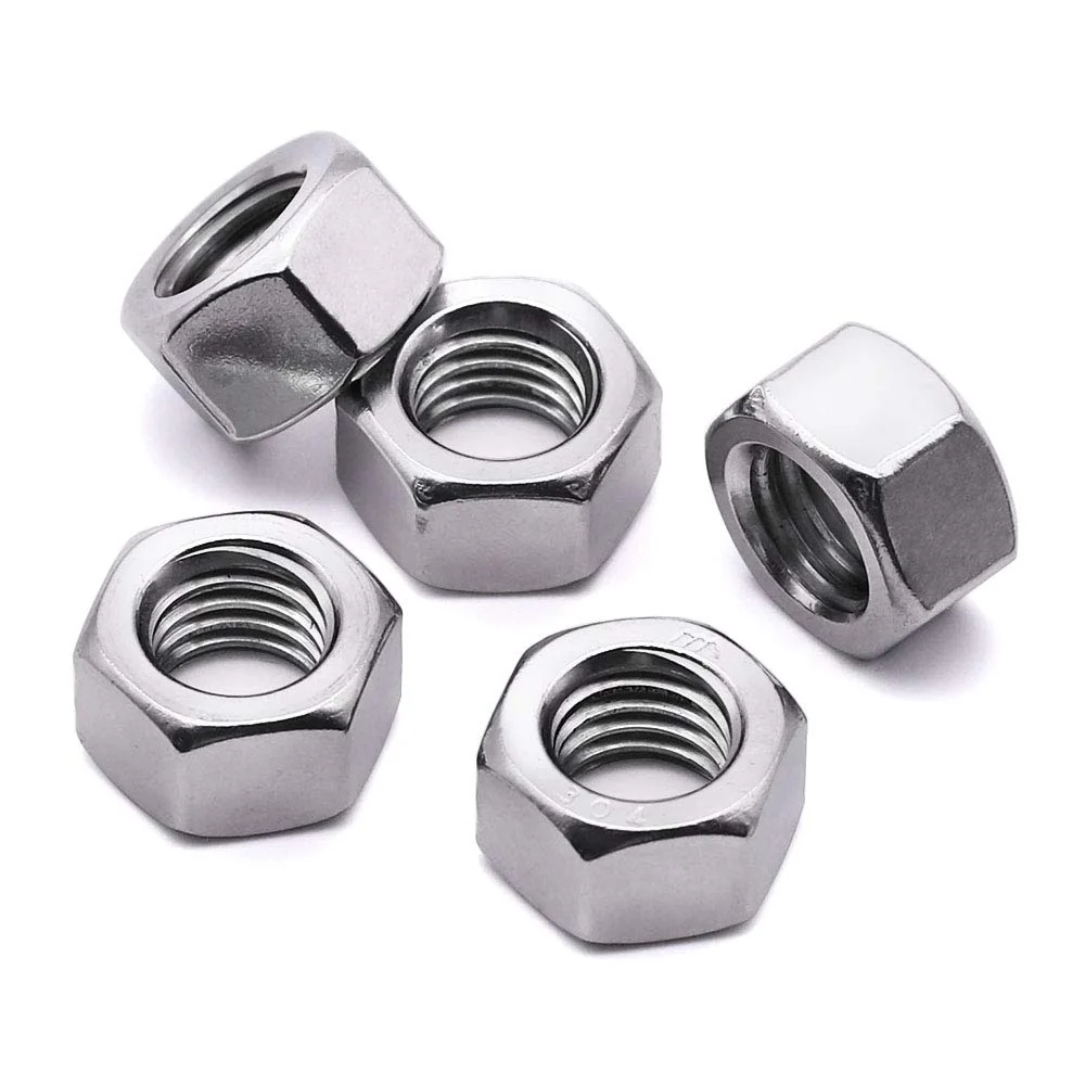 Number-10-24 Stainless Hex Nuts