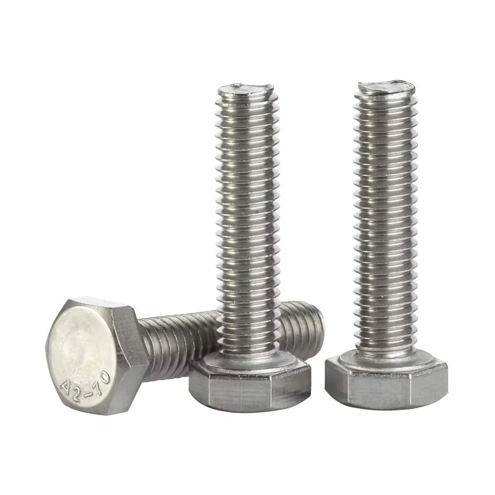 M8 by 50-Millimeter Hex Bolts