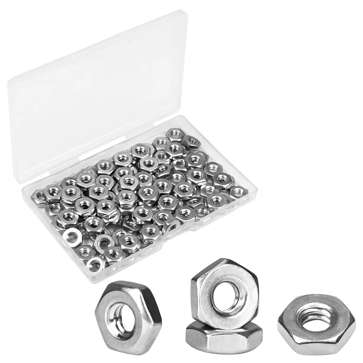Yinpecly Number-10-24 Hex Nuts