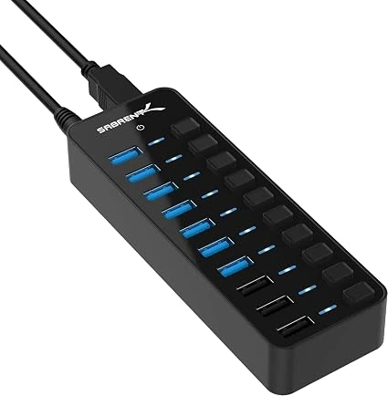 SABRENT HB-B7C3 USB and Charging Hub