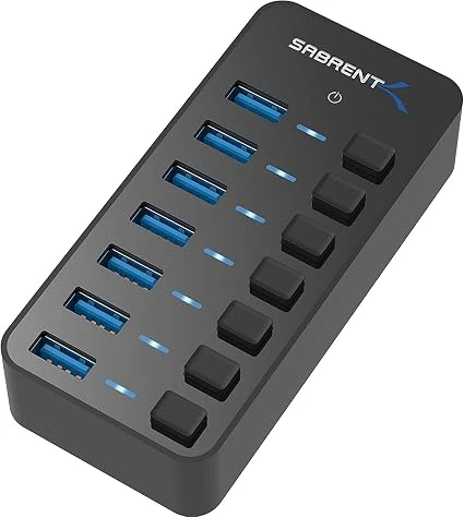 SABRENT HB-BUP7 Seven-Port USB Hub