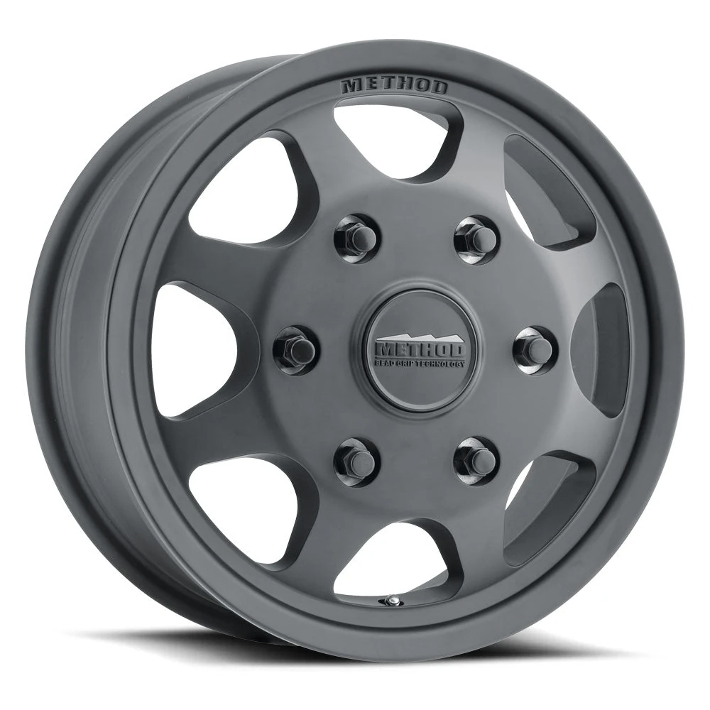 Method MR701 Matte-Black Wheel — six-lug product view
