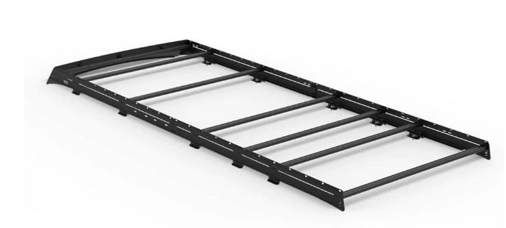 Ford Transit Flatline Low Pro Roof Rack - 148" High Roof Extended (Images, Dimensions) — reference image