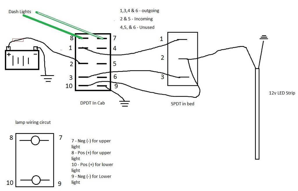 Installing 3-Way Switches in Camper Van (Diagram) — reference image