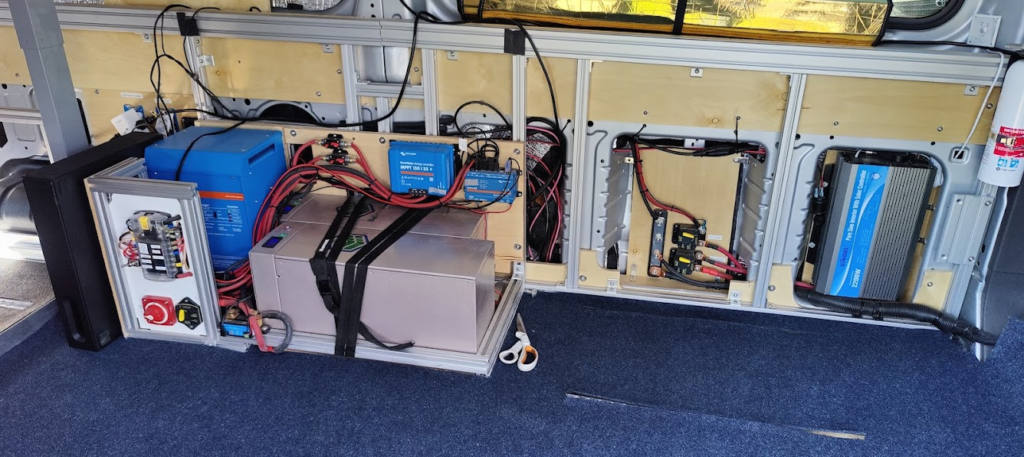Aluminum Extrusion Interior Framing for Camper Van Examples — reference image