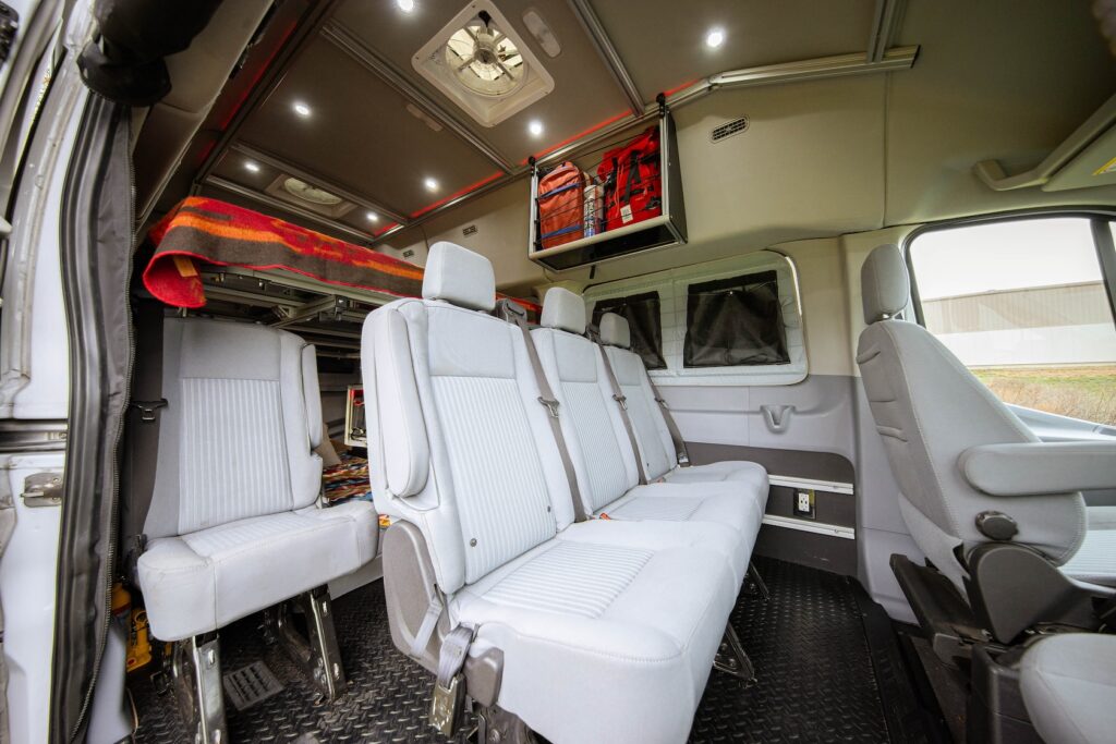 Aluminum Extrusion Interior Framing for Camper Van Examples — reference image