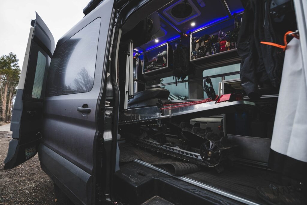 Aluminum Extrusion Interior Framing for Camper Van Examples — reference image
