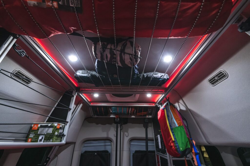 Aluminum Extrusion Interior Framing for Camper Van Examples — reference image