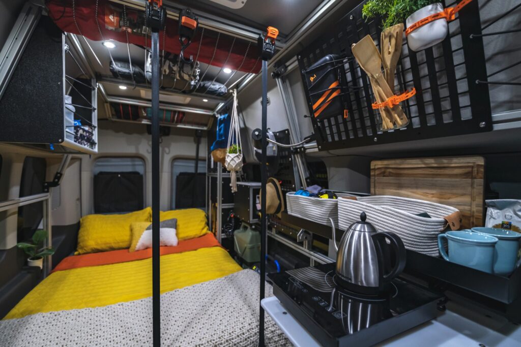 Aluminum Extrusion Interior Framing for Camper Van Examples — reference image