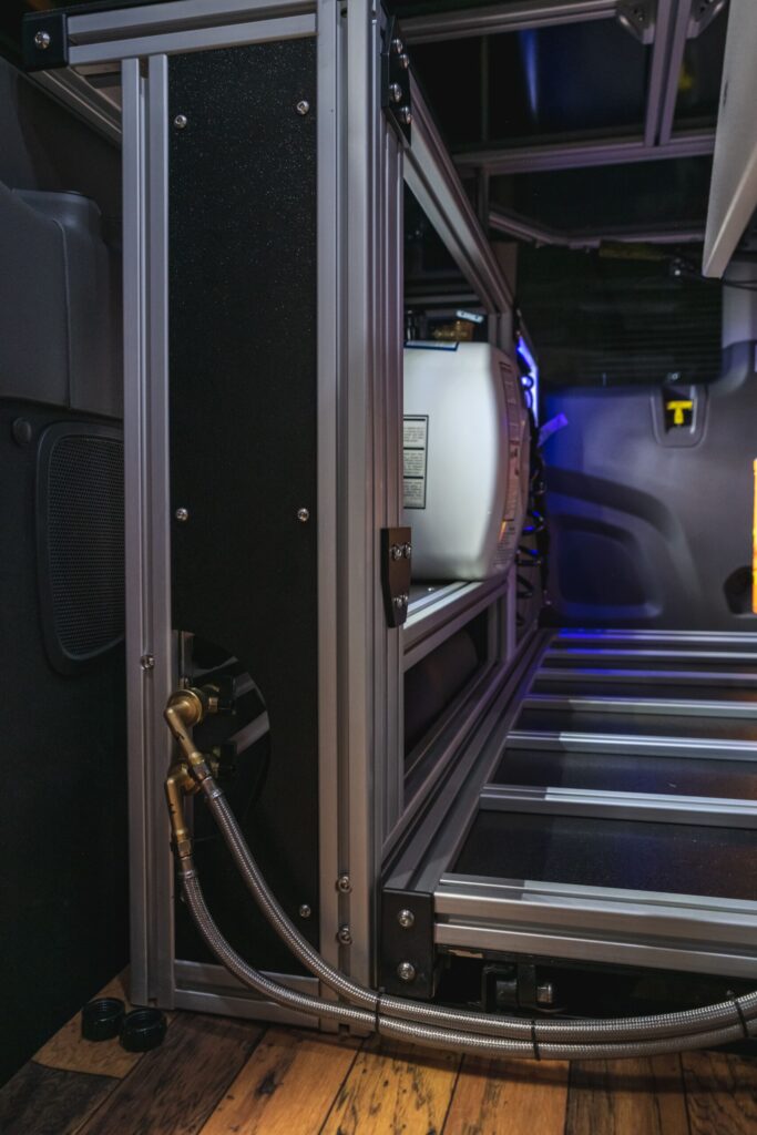 Aluminum Extrusion Interior Framing for Camper Van Examples — reference image
