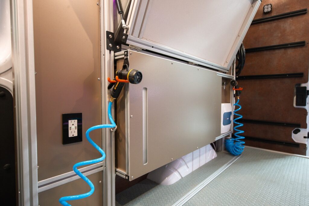 Aluminum Extrusion Interior Framing for Camper Van Examples — reference image