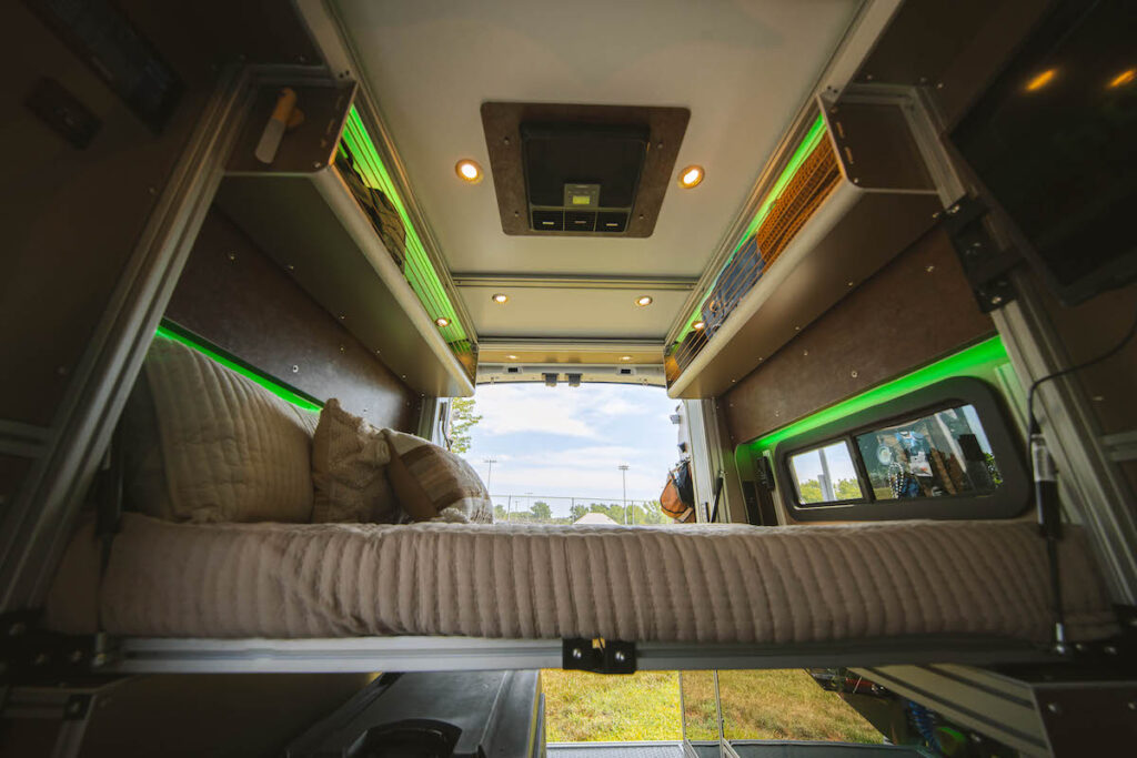 Aluminum Extrusion Interior Framing for Camper Van Examples — reference image