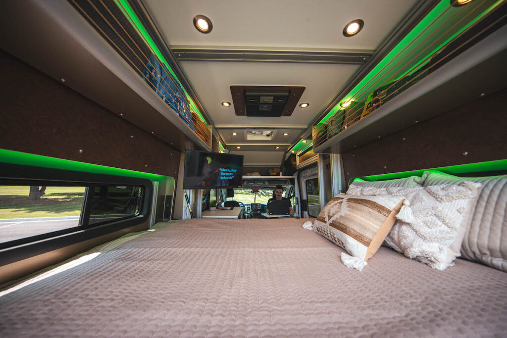 Aluminum Extrusion Interior Framing for Camper Van Examples — reference image