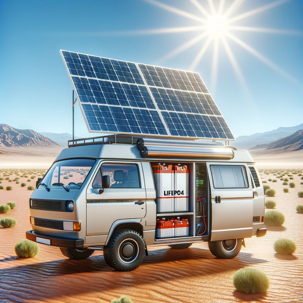 Camper Van LifePO4 Batteries and High Temperatures