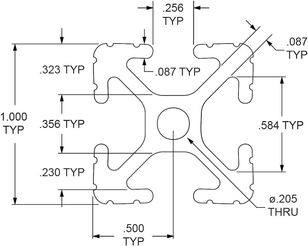 80/20 and 2020 Aluminum Extrusion (Comparison, Diagrams) — reference image