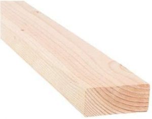 2 in. x 4 in. (1 1/2" x 3 1/2") Construction Premium Douglas Fir Board Stud Wood Lumber 4FT