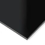 Falken Design Aluminum Composite Panel Black, 12"X 36", 1/8" Thick