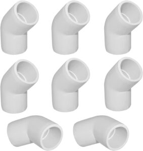 3/4" 45 Degree PVC Elbow Fitting