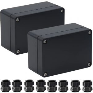 Junction Box IP65 Waterproof ABS Plastic Electrical Project Case