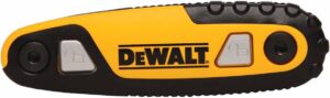 Dewalt DWHT70263M Ergonomic Push Button Locking Folding Metric Hex Key Set
