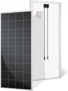 RICH SOLAR 200 Watt 12 Volt 9BB Cell Monocrystalline Solar Panel High Efficiency Solar Module for RV Trailer Camper Marine Off Grid