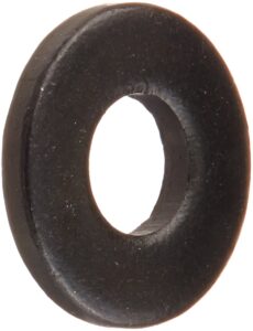 Steel Flat Washer, Black Oxide Finish