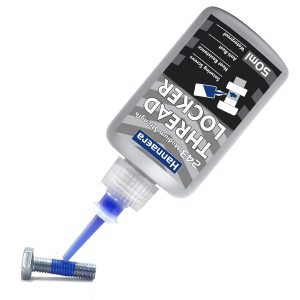 Medium Strength Thread Locker 243, Lock & Seal Nuts, Bolts, Fasteners and Metals, Blue Threadlocker Against Losening and Leakage(50ml) (50)