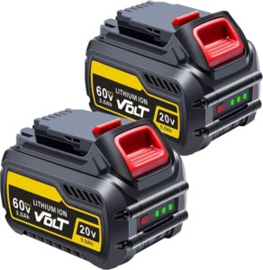 9.0Ah Replacement For Dewalt 20V/60V Max Battery
