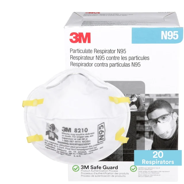 3M 8210 Disposable Respirators
