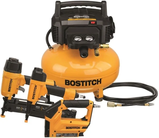BOSTITCH Compressor and Air-Tool Kit