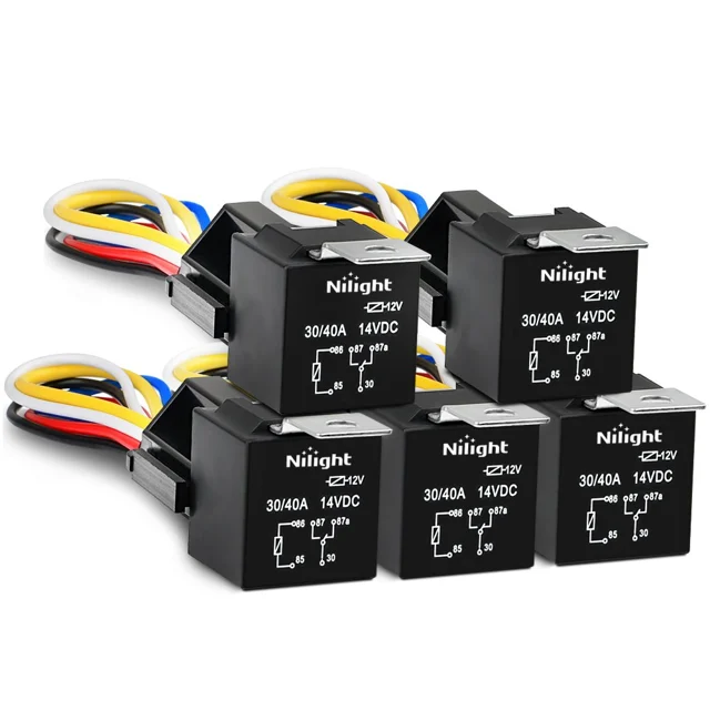 Nilight Five-Pin Automotive Relay Kit