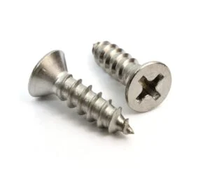 Stainless Flat-Head Phillips Screws