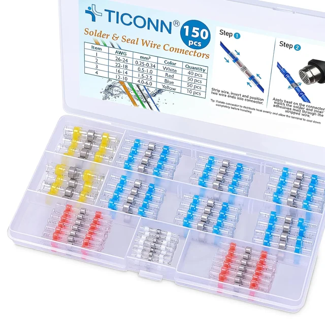 TICONN Solder-Seal Wire Connectors