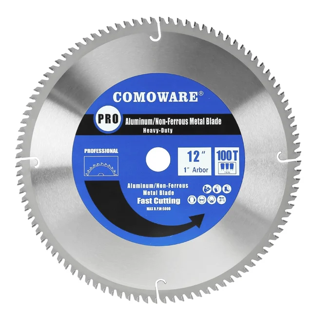 COMOWARE 12-Inch Metal-Cutting Saw Blade