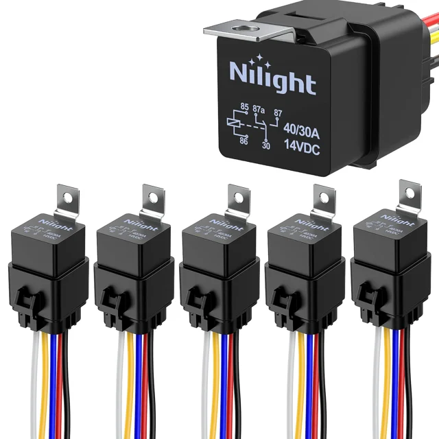 Nilight Relay And Socket Harnesses