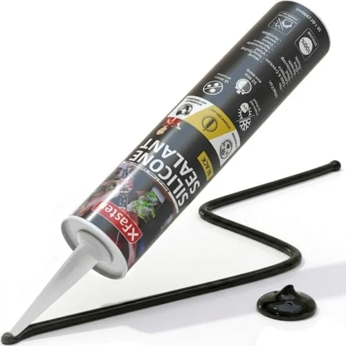 XFasten Black Silicone Sealant