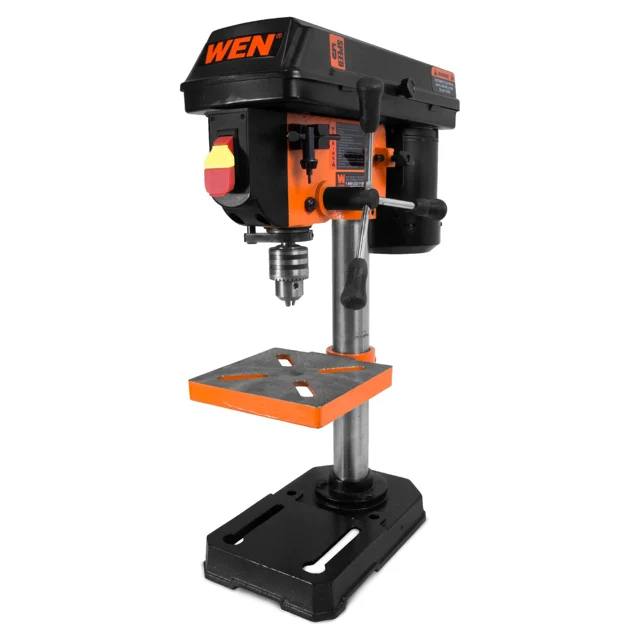 WEN 4208T 2.3-Amp 8-Inch 5-Speed Cast Iron Benchtop Drill Press,Black/Orange