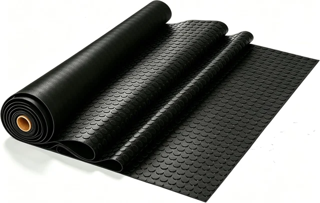 MYOYAY Coin-Pattern Rubber Mat