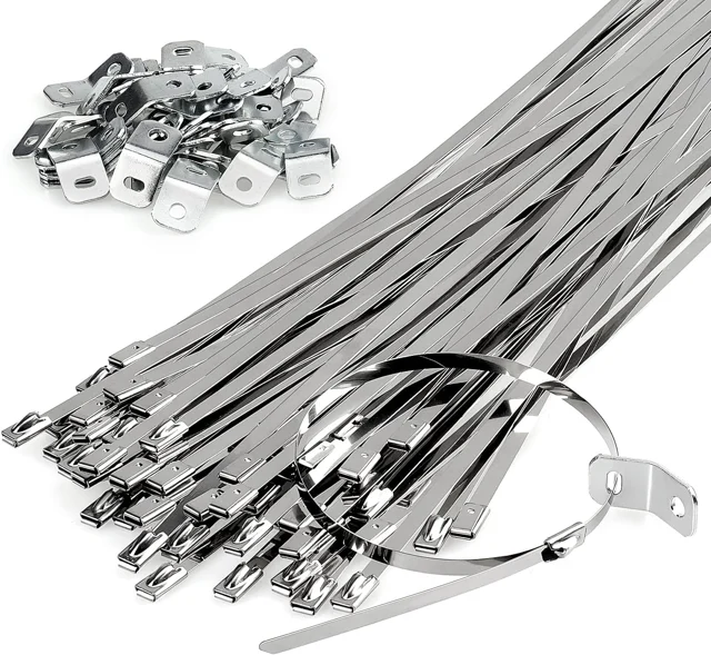 Stainless-Steel Ties with Mounting Bases