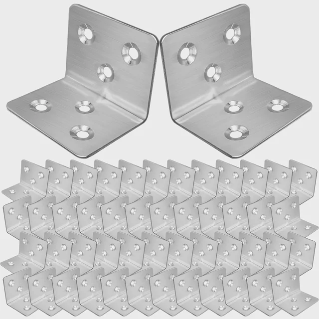 Stainless-Steel Angle Brackets